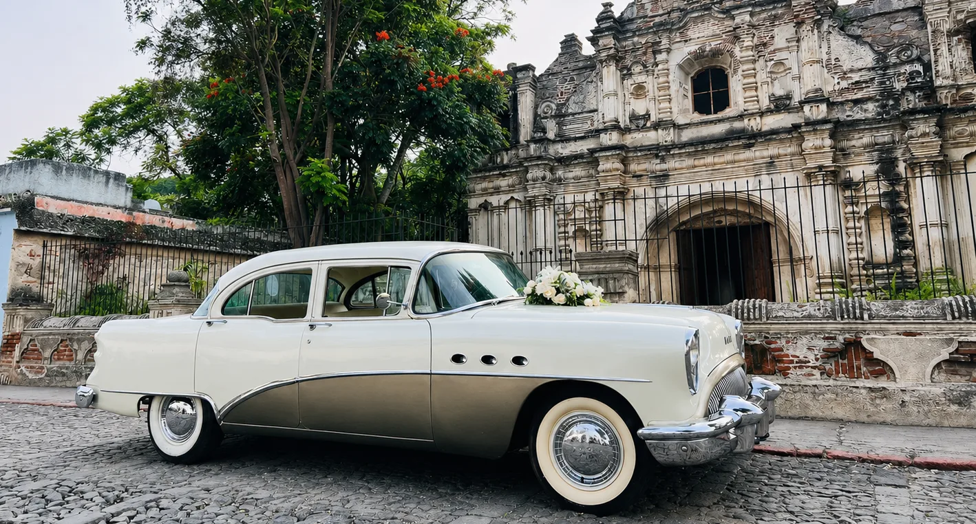 alquiler, renta de autos clasicos guatemala